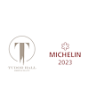 Tudor Hall with Michelin Guide logo combined
